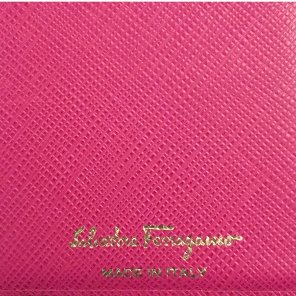 Ferragamo Salvatore Fushia/Hot Pink Long Wallet - Picture 7 of 13